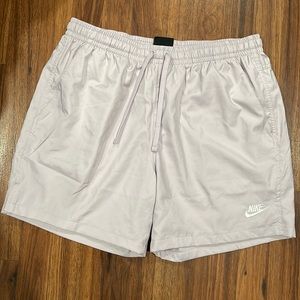 Lilac Nike shorts